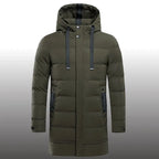 Men's Quilted Hooded Parka