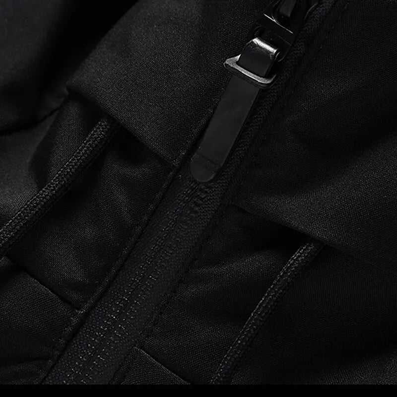Men's Quilted Hooded Puffer Jacket