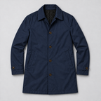 Men's Quilted Lined Button-Up Coat