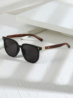 Men's Rectangular Frame Sunglasses