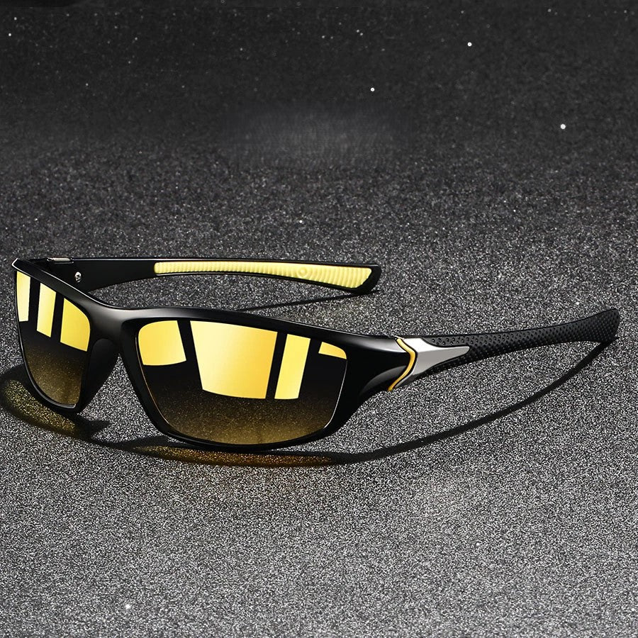 Men's Rectangular Sport Sunglasses