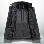 Men's Regular Fit Button-Up Overcoat