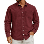 Men's Regular Fit Long Sleeve Shirt