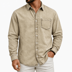 Men's Regular Fit Long Sleeve Shirt