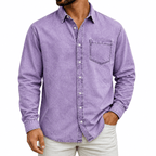 Men's Regular Fit Long Sleeve Shirt