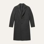 Men's Regular Fit Spread Collar Overcoat