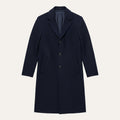 Men's Regular Fit Spread Collar Overcoat