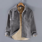 Men's Relaxed Fit Button-Up Overshirt