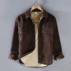 Men's Relaxed Fit Button-Up Overshirt