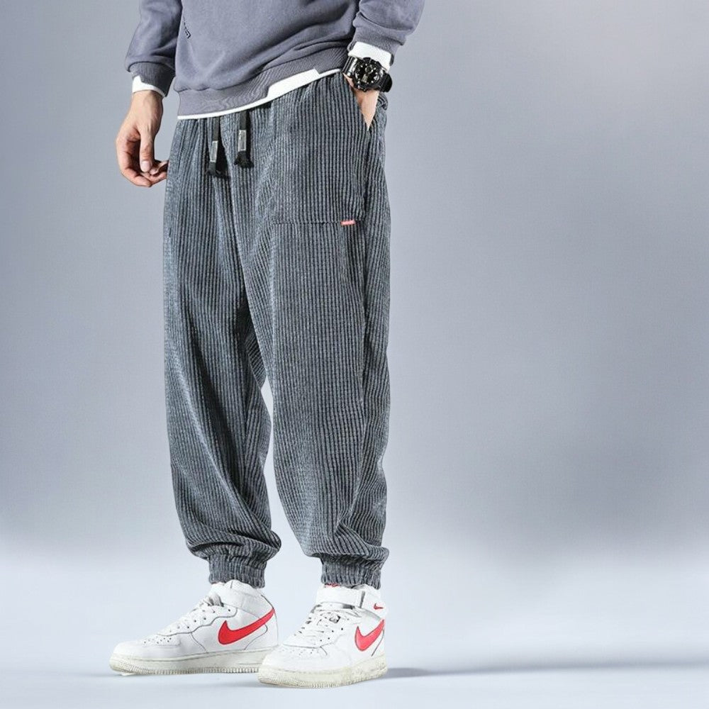 Men's Relaxed Fit Drawstring Joggers