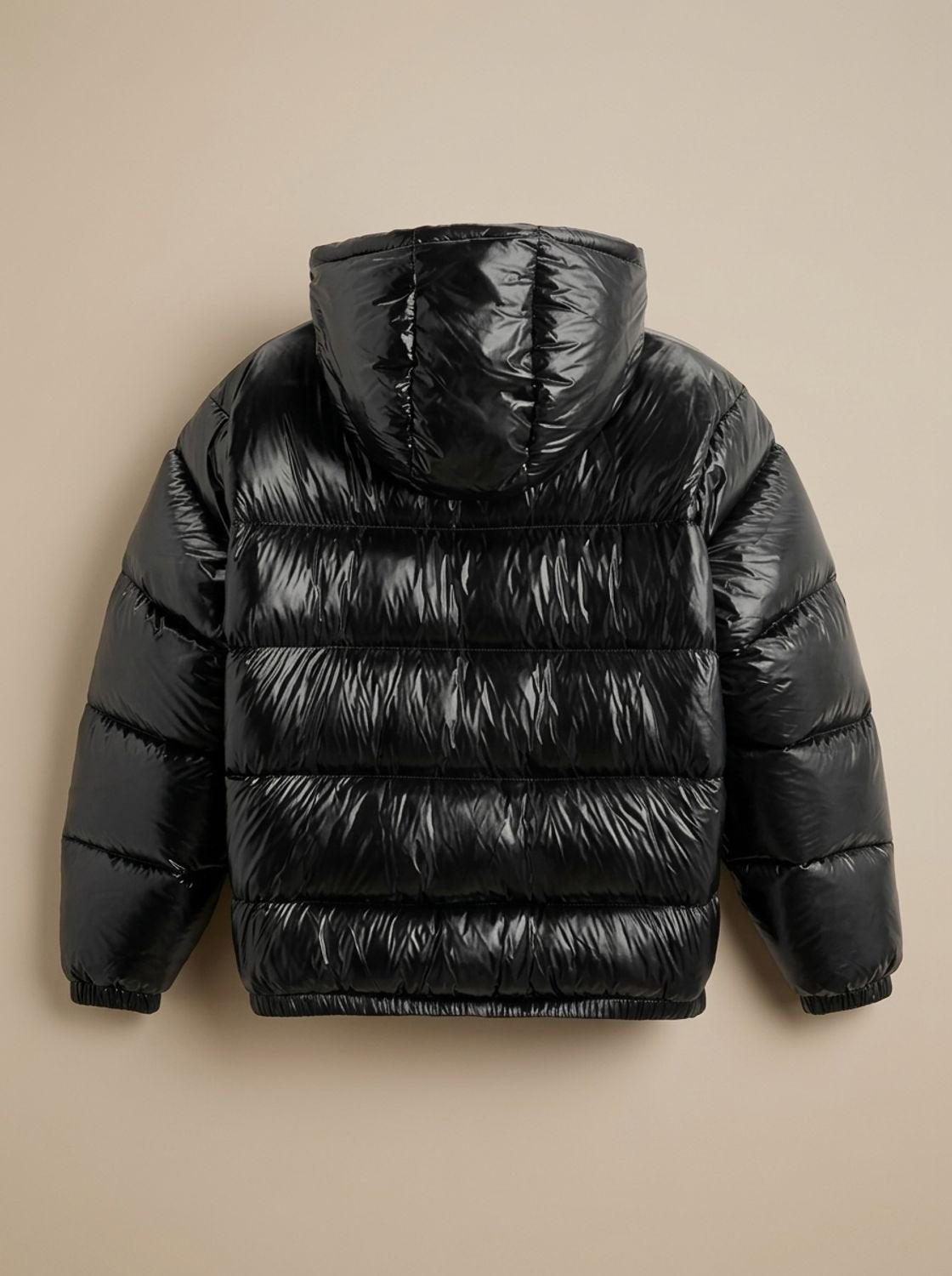 Men's Relaxed Fit Full-Zip Hooded Puffer Jacket