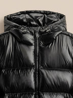 Men's Relaxed Fit Full-Zip Hooded Puffer Jacket