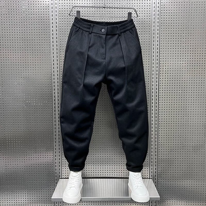 Men's Relaxed Pleated Pants
