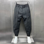 Men's Relaxed Pleated Pants