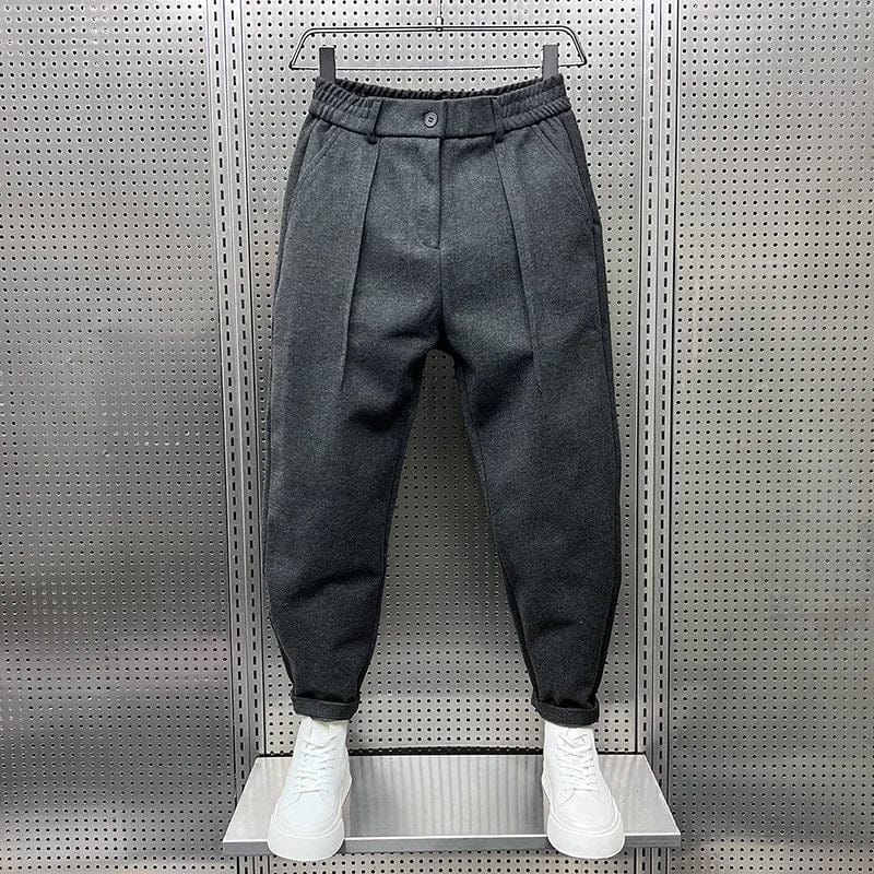 Men's Relaxed Pleated Pants
