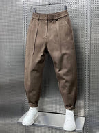 Men's Relaxed Pleated Pants