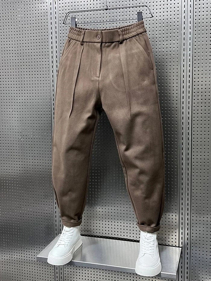 Men's Relaxed Pleated Pants