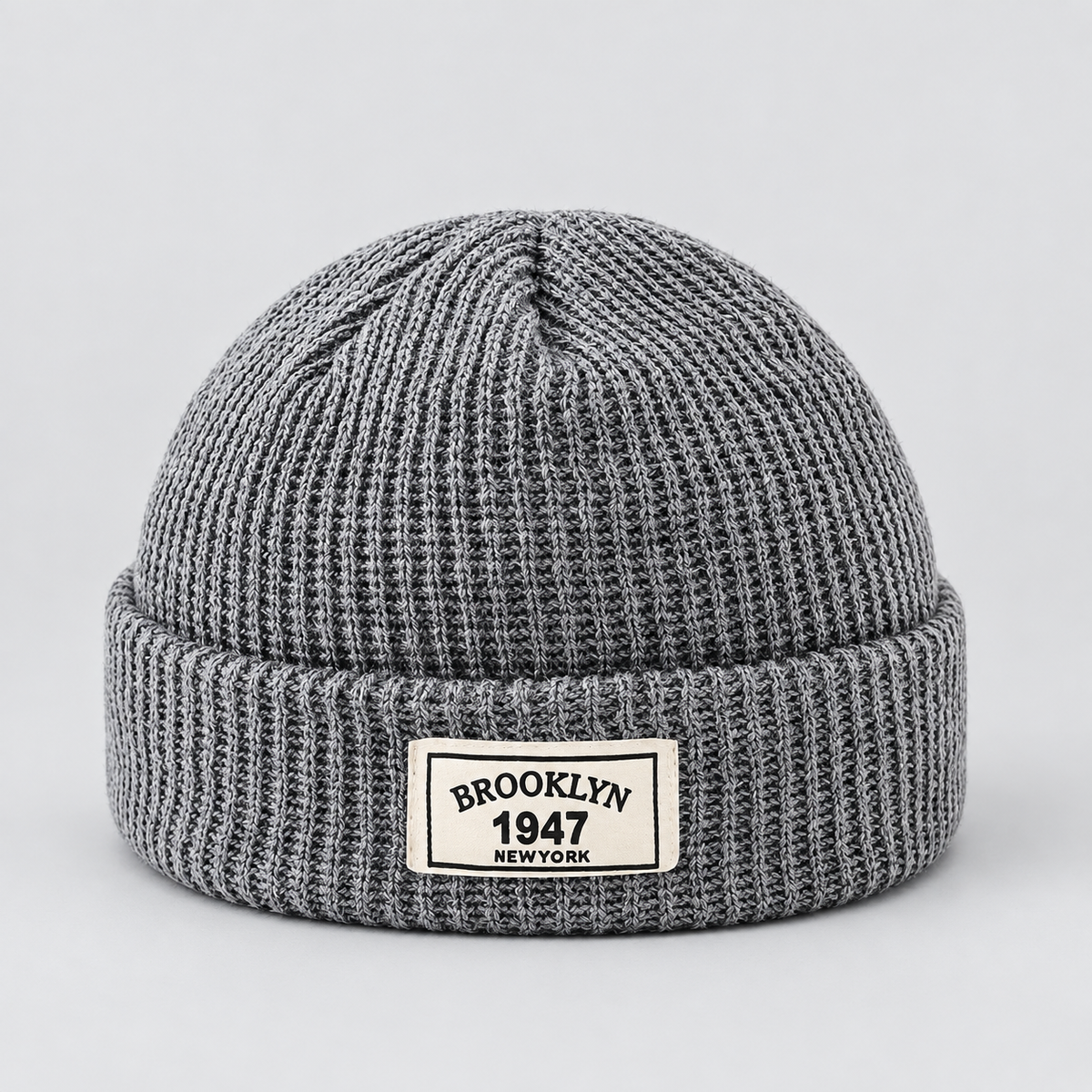 Men’s Ribbed Knit Fisherman Beanie