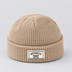 Men’s Ribbed Knit Fisherman Beanie