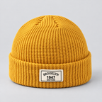 Men’s Ribbed Knit Fisherman Beanie