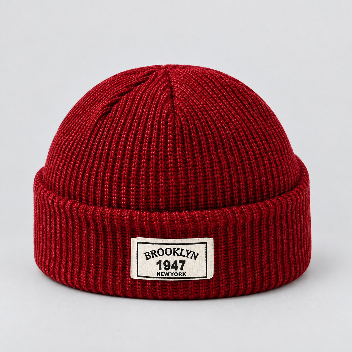 Men’s Ribbed Knit Fisherman Beanie