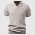 Men's Ribbed Polo Shirt