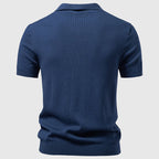 Men's Ribbed Polo Shirt