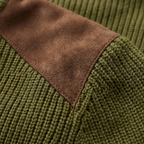 Men's Ribbed Shawl Collar Cardigan
