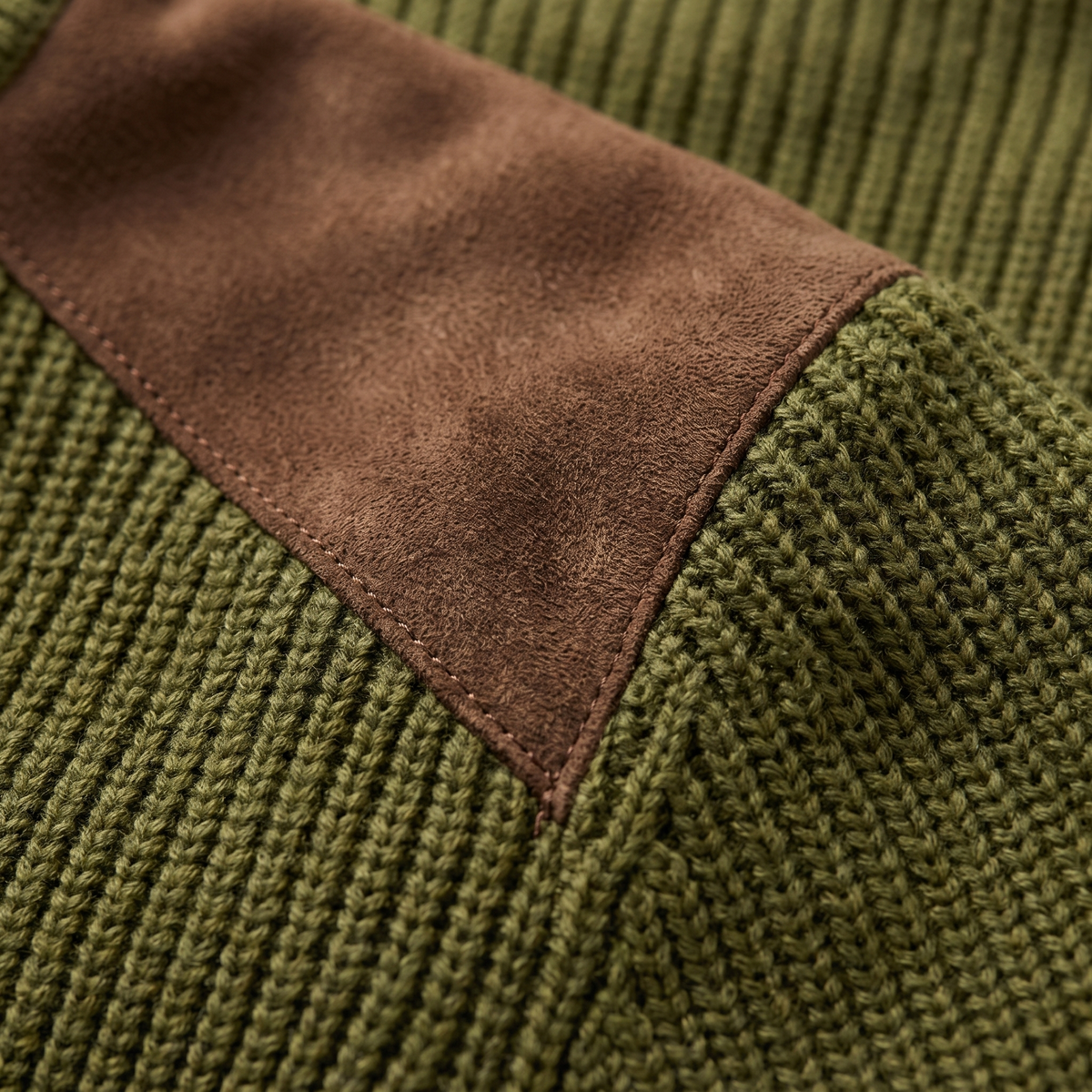 Men's Ribbed Shawl Collar Cardigan