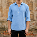 Men's Roll-Up Sleeve Pullover Shirt