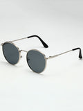Men's Round Frame Tinted Sunglasses