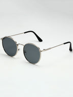 Men's Round Frame Tinted Sunglasses