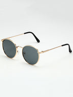 Men's Round Frame Tinted Sunglasses