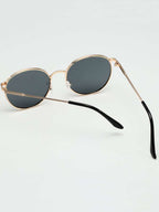 Men's Round Frame Tinted Sunglasses