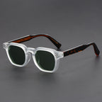 Men's Round Lens Tinted Sunglasses