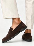 Men's Round Toe Penny Loafers