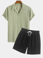 Men's Shirt and Shorts Set