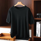 Men's Short Sleeve Knit T-Shirt