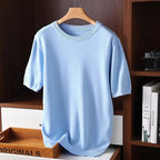 Men's Short Sleeve Knit T-Shirt