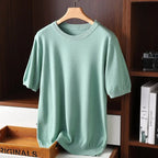 Men's Short Sleeve Knit T-Shirt
