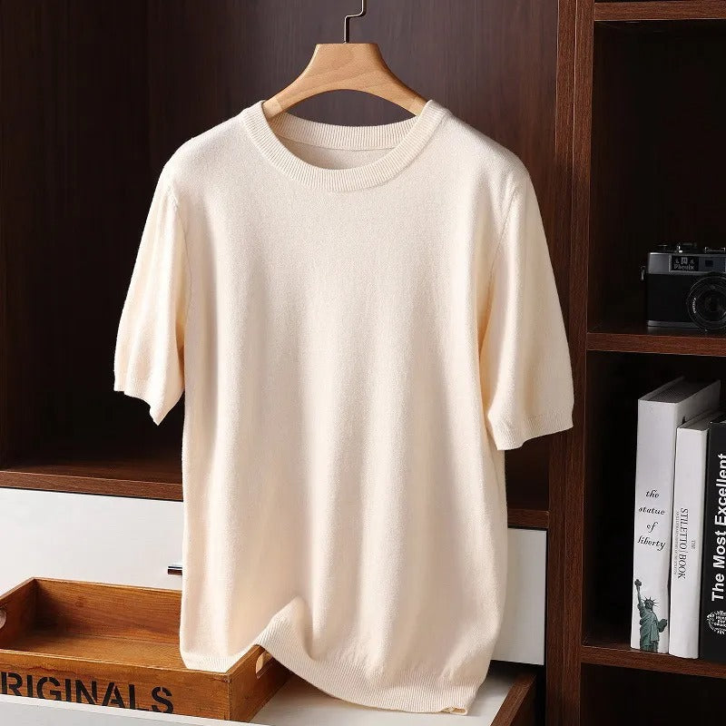 Men's Short Sleeve Knit T-Shirt