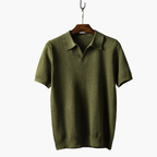 Men's Short Sleeve Polo and Cargo Shorts Set