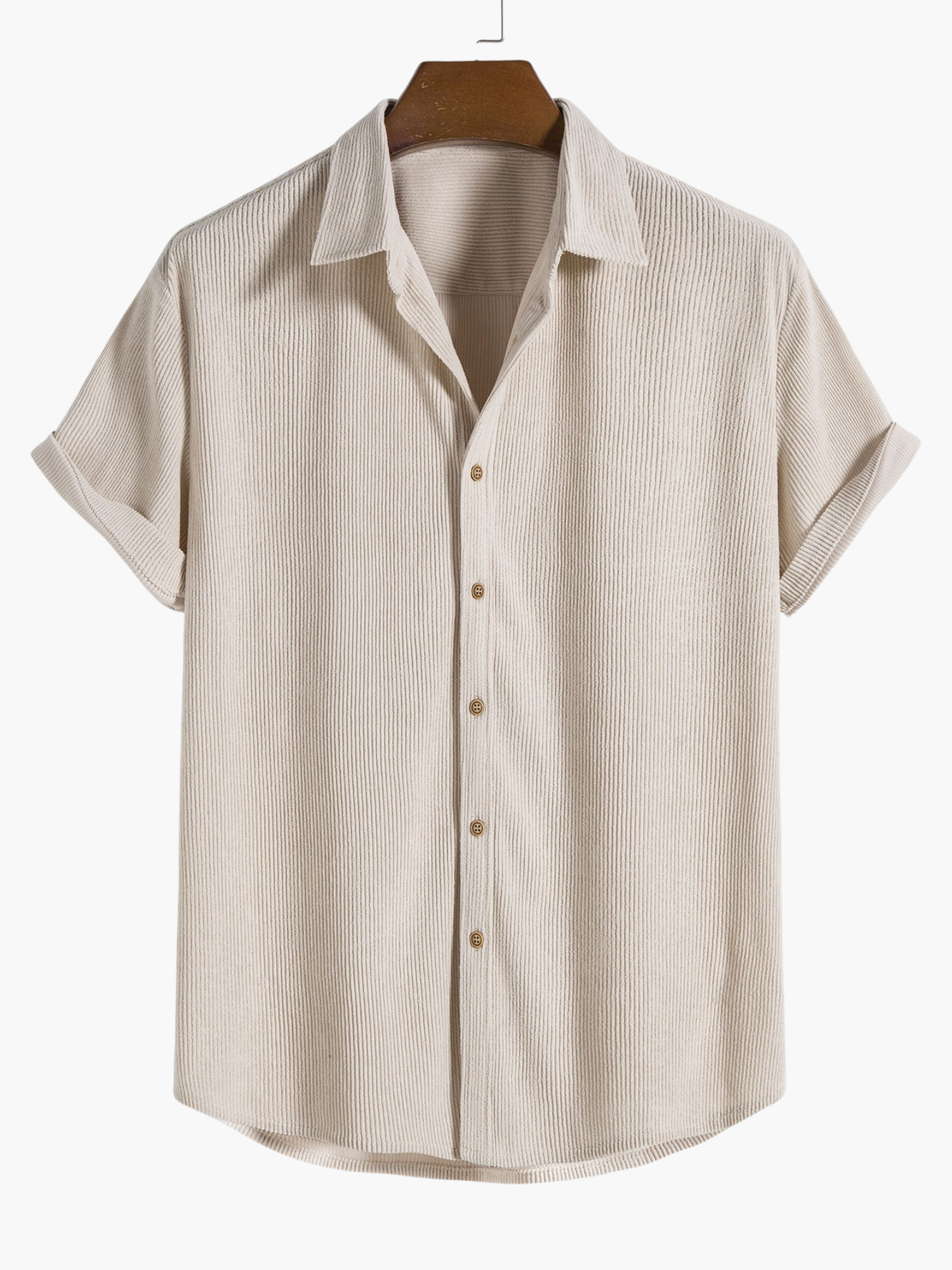 Men's Short Sleeve Shirt and Drawstring Pants Set