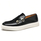 Men's Side Buckle Loafers