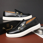 Men's Side Buckle Loafers