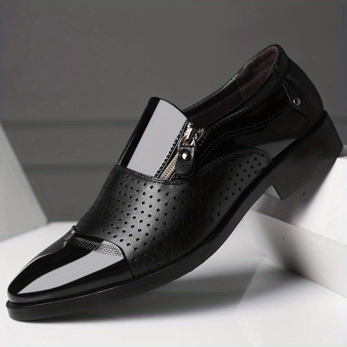 Men's Side-Zip Dress Shoes