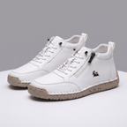 Men's Side-Zip High-Top Sneakers