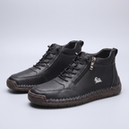 Men's Side-Zip High-Top Sneakers