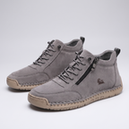 Men's Side-Zip High-Top Sneakers