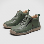 Men's Side-Zip High-Top Sneakers